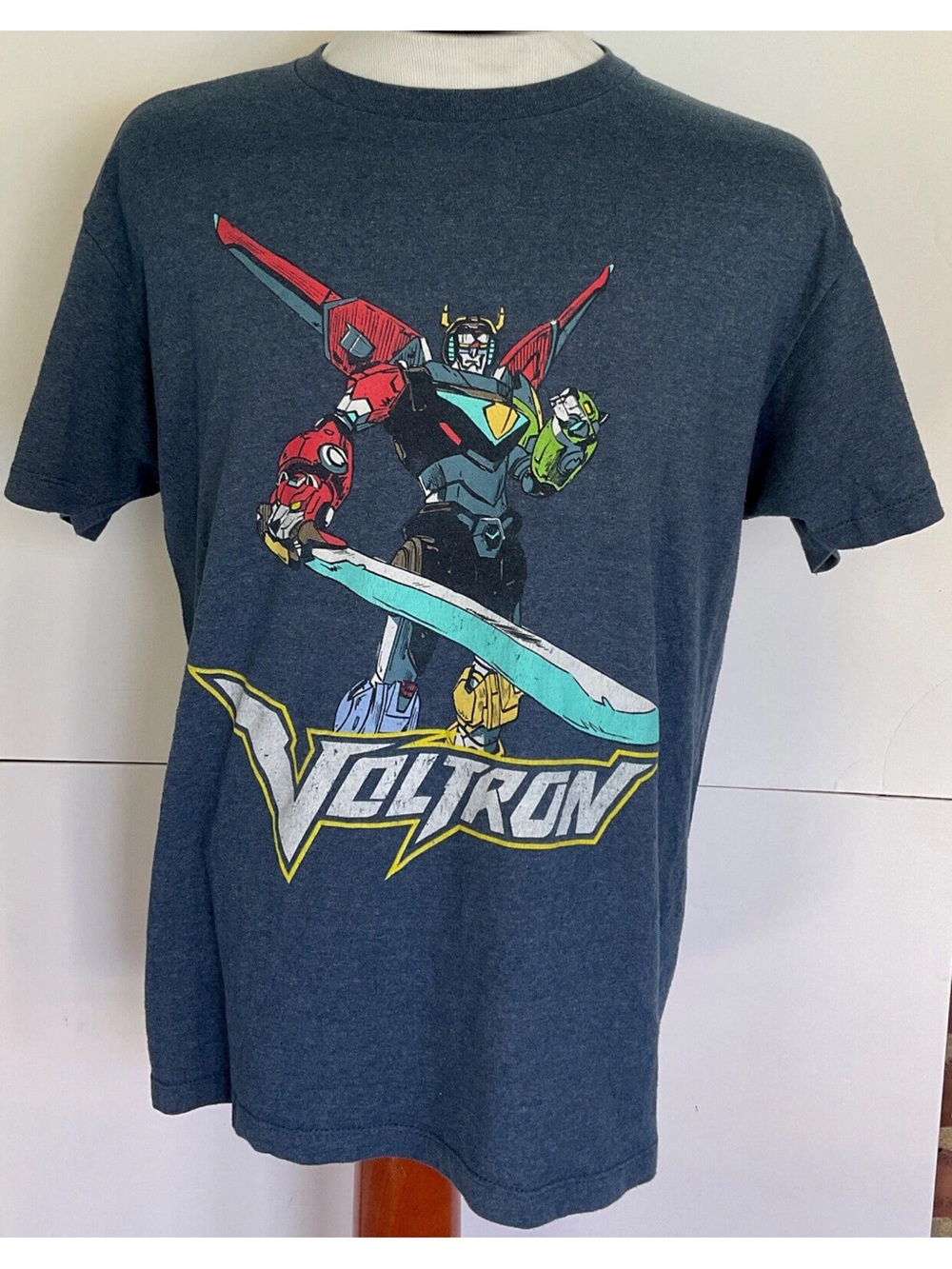 Voltron "Defender of the Universe" Unisex T-Shirt Size Large